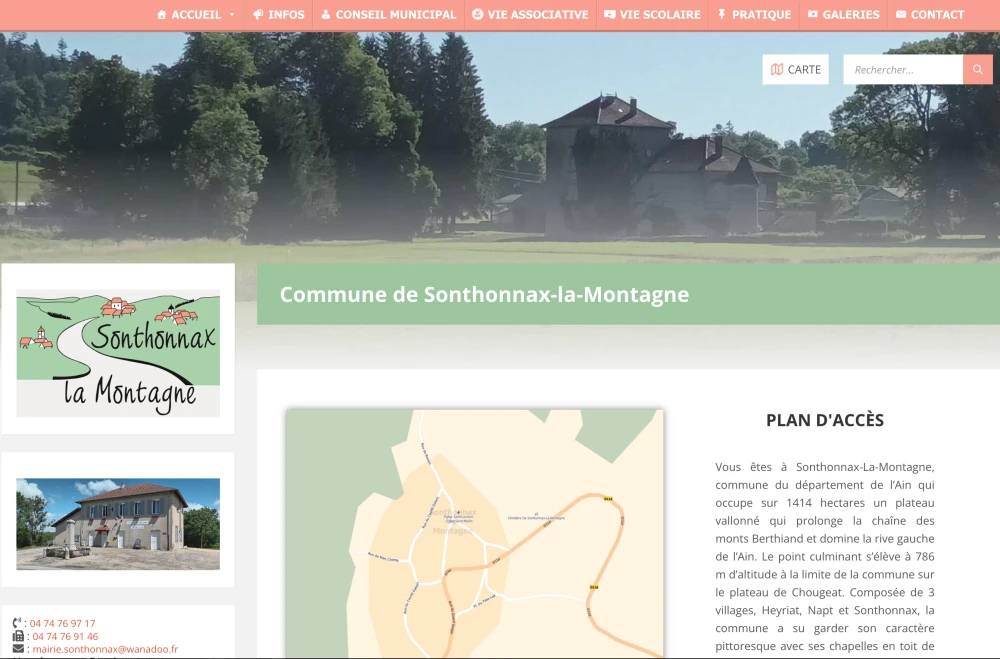 realisation mairie sonthonnax