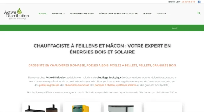 realisation active distribution