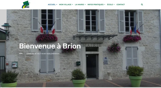 realisation mairie brion