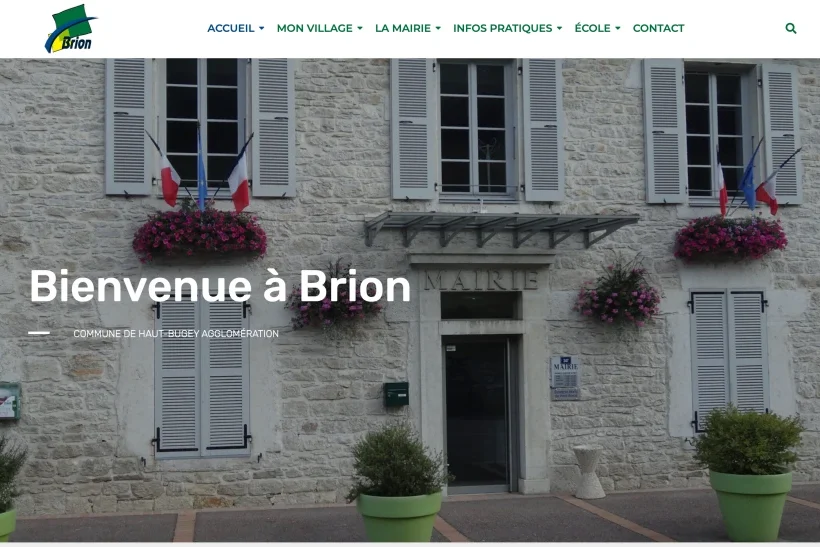realisation mairie brion